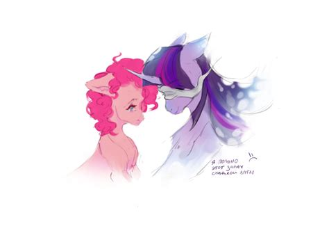 Twilight and Pinkie Pie by synelinn on DeviantArt