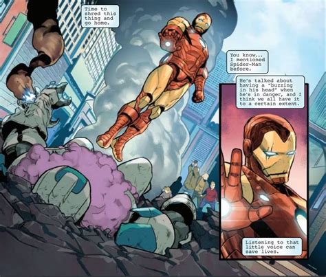 Iron Man Has a Shocking Theory About Spider-Man's Powers