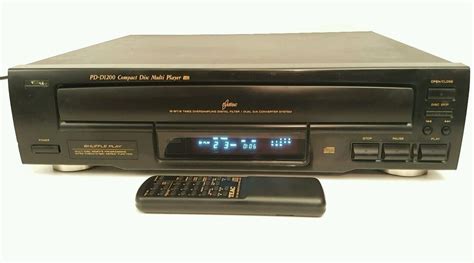 Amazon.com: Teac PD-D1200 Multi Disc 5 Disc Cd Changer Player: Home Audio & Theater