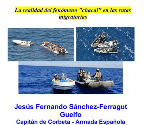 El Capitán de Corbeta Jesús Fernando Sánchez-Ferragut hablará del fenómeno ‘chacal’ en las rutar ...