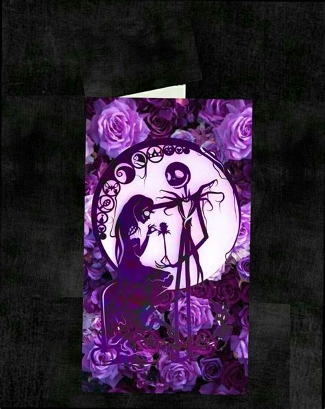 Handmade nightmare before christmas card | Handmade crafts, Christmas cards, Nightmare before ...