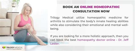 Homeopathic for Arthritis | Integrative Medicine | Trilogy Medical