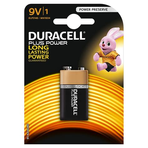 B&M Duracell 9 Volt Alkaline Battery - 131172 | B&M