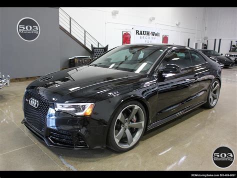 2014 Audi RS 5 quattro; Loaded Phantom Black/Black w/ 20k Miles!