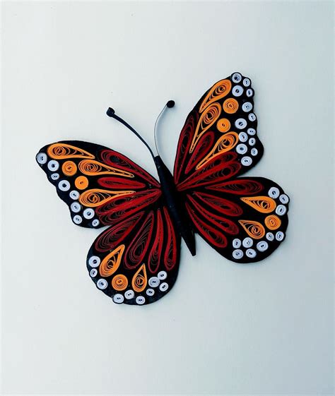 Quilling butterfly | Quilling, Quilling butterfly, Butterfly