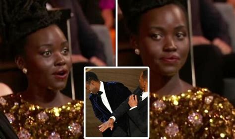 Lupita Nyong’o causes stir with Will Smith slap reaction as she sits ...