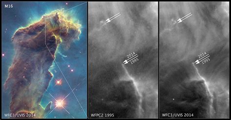 Hubble telescope reveals HD images of "Pillars of Creation" - CBS News