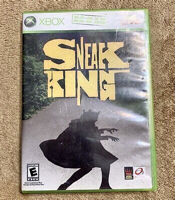 MICROSOFT XBOX 360 SNEAK KING (2006) BURGER KING XBOX LIVE - DISC ONLY ...