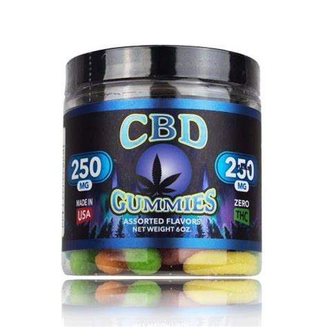 Blue Moon Hemp Gummies 250mg 6oz – Natural Life Superstore