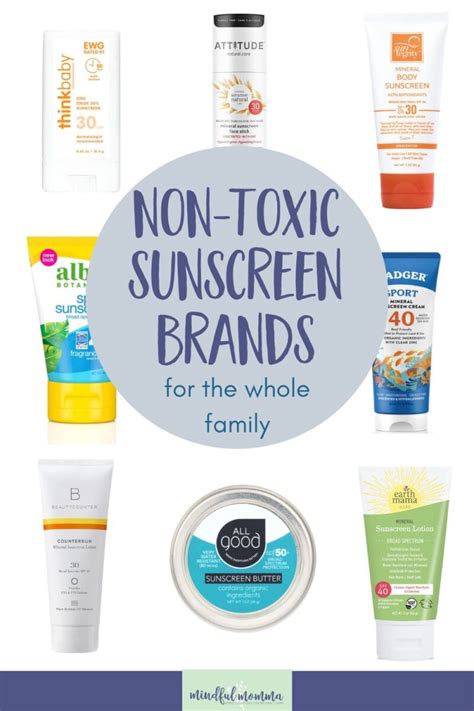 17 Best Non Toxic Sunscreens in 2024 - Mindful Momma