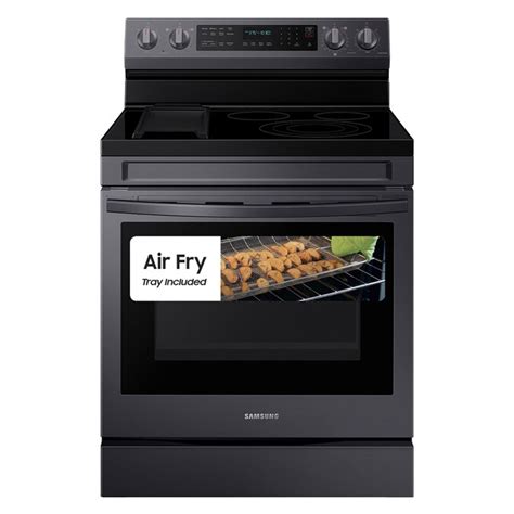 Samsung 6.3 cu. ft. Smart Freestanding Electric Range with No-Preheat ...