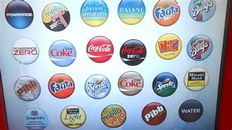 New Coca Cola Freestyle Soda Machine with 100+ flavors - YouTube