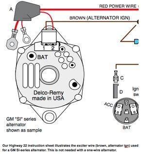 Gm Alternator Wiring Diagram 2 Wire Alternator - diagram wiring fog lamp