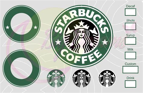 Starbucks Logo SVG and PNG Bundle, Coffee Brand Png-svg, Coffee Brand ...