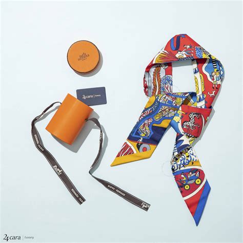 HERMES SCARF SILK TWILLY