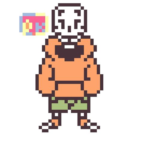 UnderSwap Papyrus Overworld sprite | UnderSwap Amino