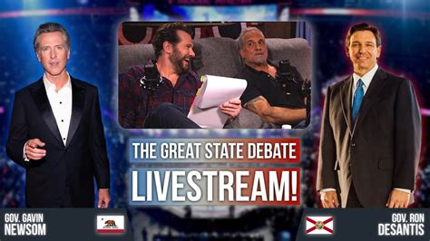 DeSantis Vs. Newsom | The Great State Debate LIVESTREAM