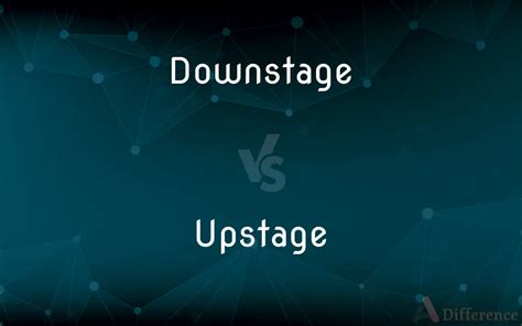 Downstage vs. Upstage — What’s the Difference?