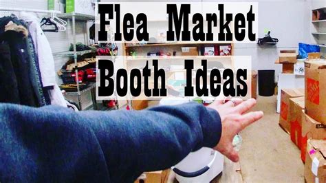 How to Setup a FLEA MARKET Booth - YouTube