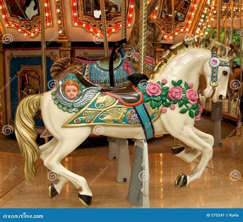 Carousel Horse stock image. Image of representation, hoofs - 275241