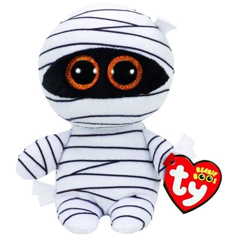 Ty Beanie Babies Boos 37234 Mummy the White Mummy Halloween Boo ...