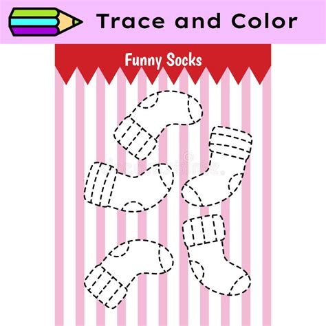 Pen Tracing Lines Activity Worksheet for Children. Pencil Control for ...