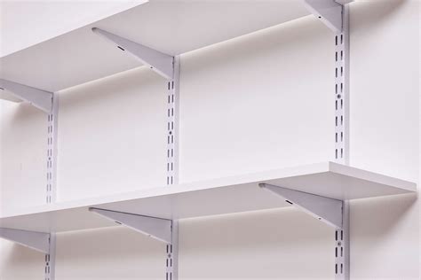 How To Install Wall Shelves Using Standards And Brackets | atelier-yuwa ...