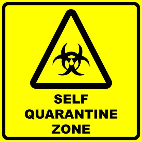 Quarantine Sign Printable