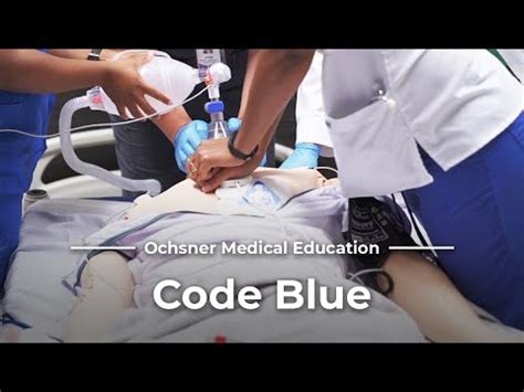 Rapid Response / Code Blue Training with Michael Truxillo, MD, CPPS - YouTube