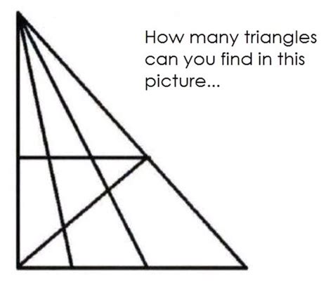 How many triangles can you find ? - with Answer - Forward Junction Puzzles