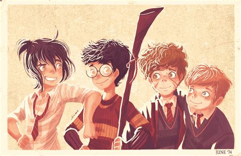 " I Solemnly swear that I Am up to no good"! A Marauders Fanart From The Harry Potter Book ...