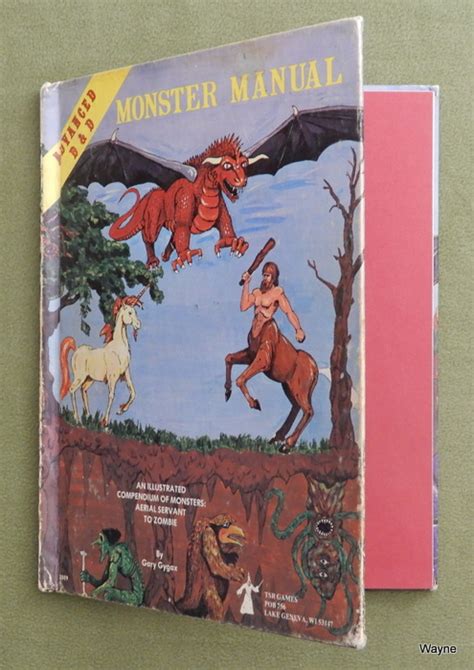 Monster Manual (Advanced Dungeons & Dragons, 1st Edition, 4th Print)