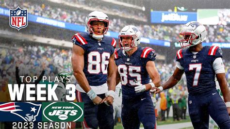 New England Patriots Top Plays vs. New York Jets | 2023 Regular Season Week 3 - YouTube