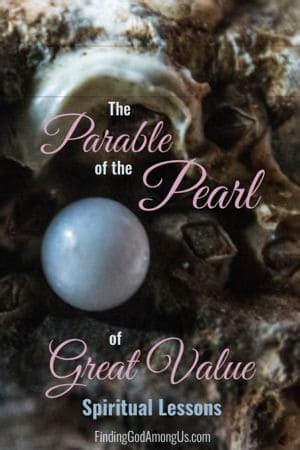 The Parable of the Pearl of Great Price Lessons - Finding God Among Us