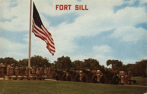 Fort Sill, Oklahoma Postcard