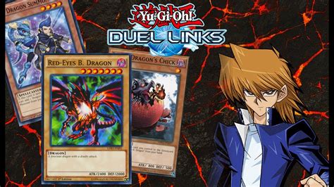 Yu-Gi-Oh! Duel Links - Red Eyes Joey Deck! - A Super Rare Mansta! - YouTube