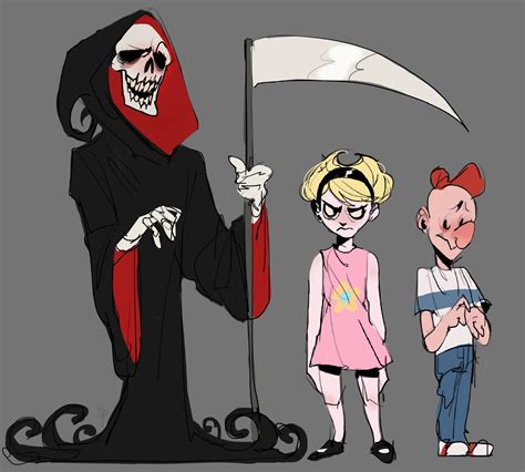 Grim Reaper Billy And Mandy Drawings