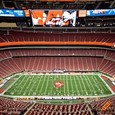 Cleveland browns dome stadium - the dog pound on Craiyon