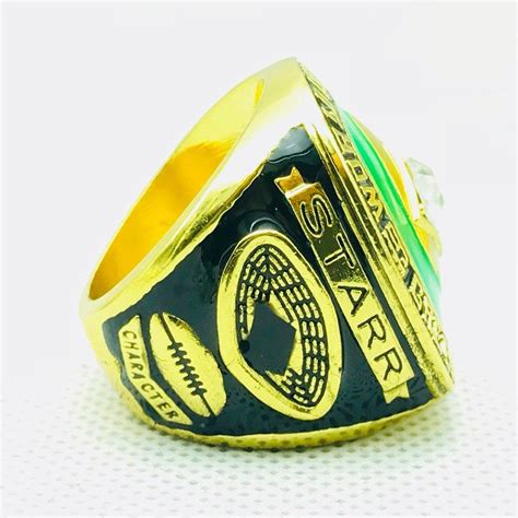 NFL Football 1965 GREEN BAY PACKERS Championship Ring – 4 Fan Shop