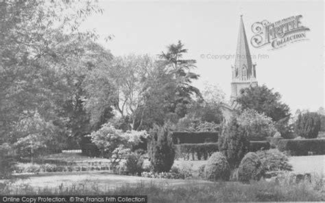 Photo of Shipton Under Wychwood, Church From The Gardens Of The Old Prebendal House c.1952