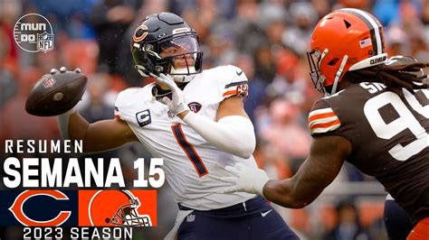 Chicago Bears vs. Cleveland Browns | Semana 15 NFL 2023 | NFL ...