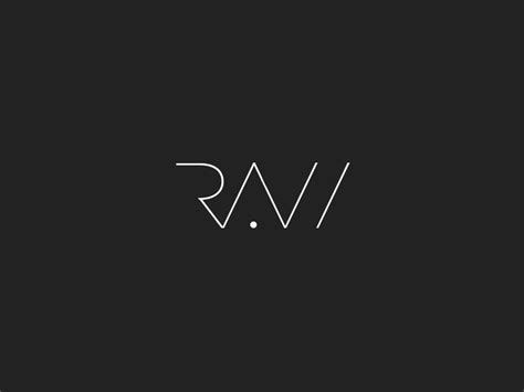 Revised:"RAW" logo. | Typo logo design, Text logo design, Graphic ...