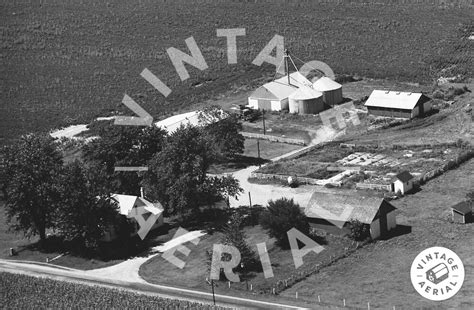 Vintage Aerial | Indiana | Clinton County | 1973 | 72-TCL-30