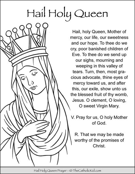 Printable Hail Mary Prayer