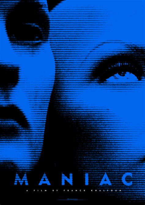 "Maniac" movie poster :: Behance