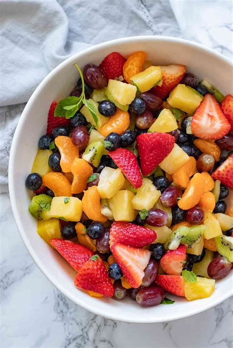 Easy Fruit Salad - Dinner, then Dessert