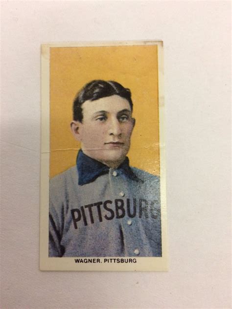 T206 Honus Wagner BASEBALL CARD