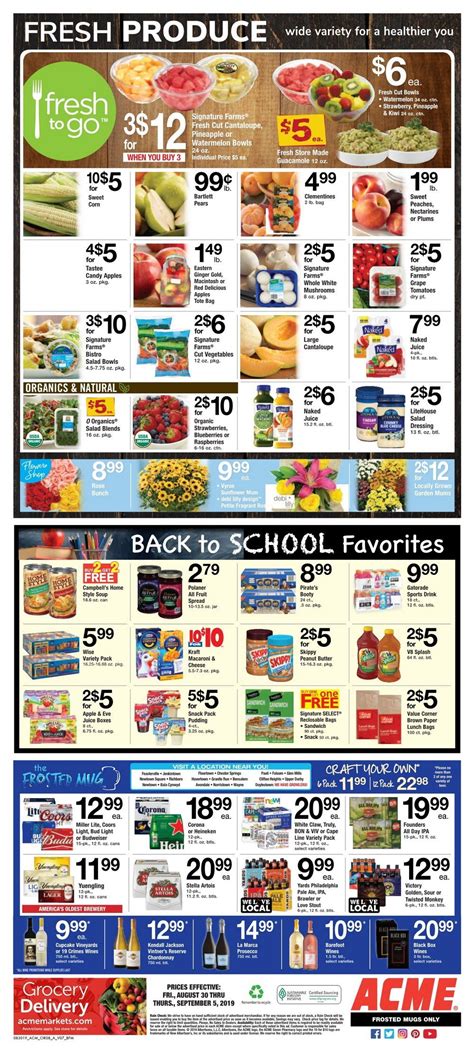 Acme Weekly Ad Aug 30 – Sep 5, 2019