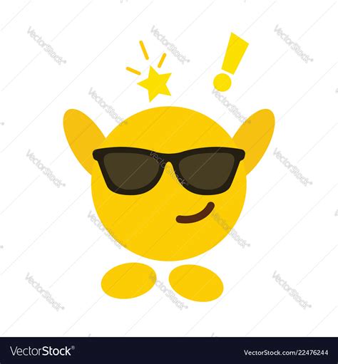 Attitude emoji icon design Royalty Free Vector Image