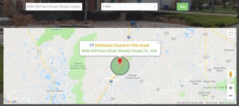 Check Sinkholes Near You! | Interactive Sinkhole Maps